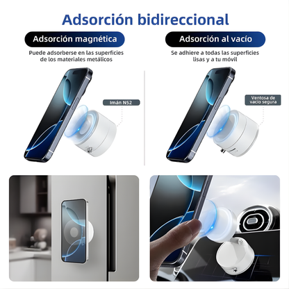 Soporte Magnético 360° – Maneja Seguro y Sin Distracciones