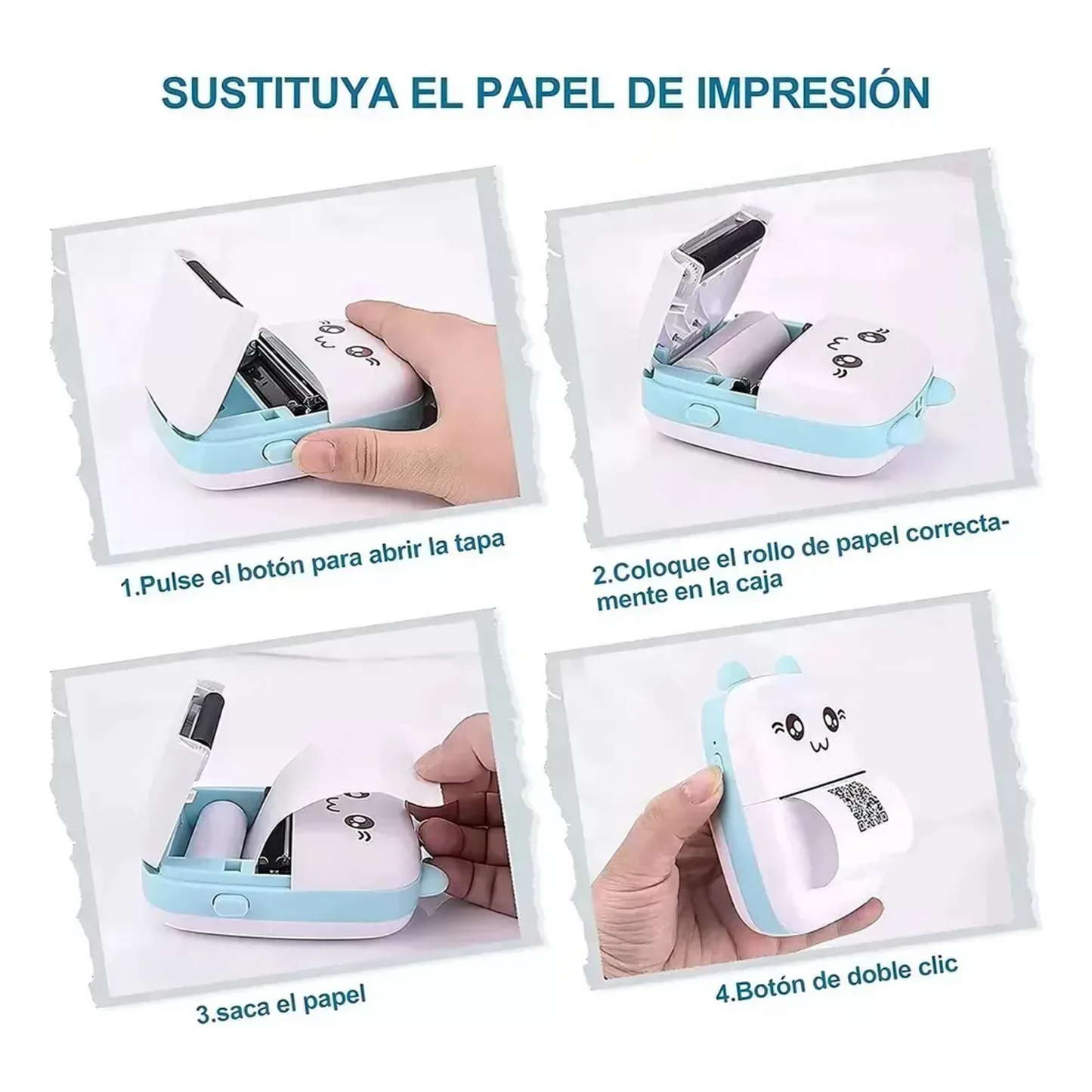 Mini Impresora PocketPrint – Imprime Desde Tu Celular Sin Tinta