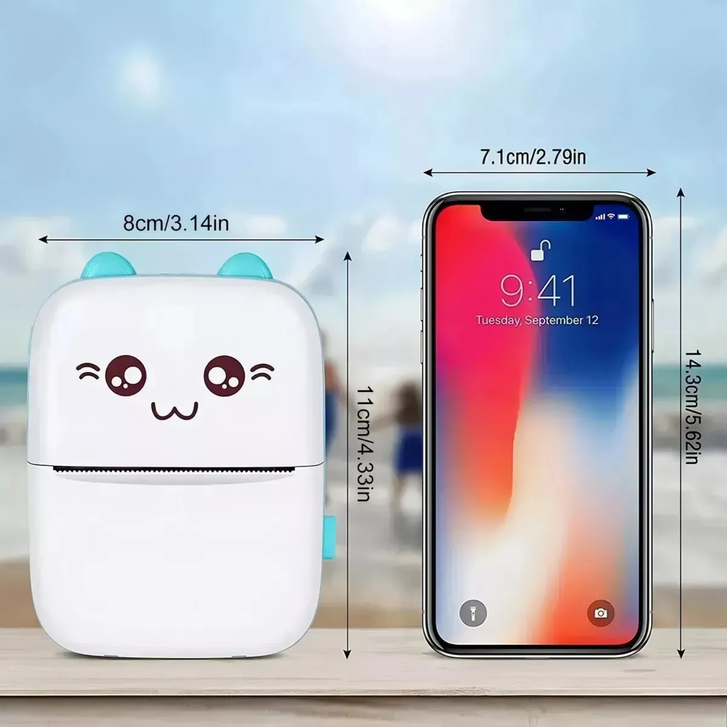 Mini Impresora PocketPrint – Imprime Desde Tu Celular Sin Tinta