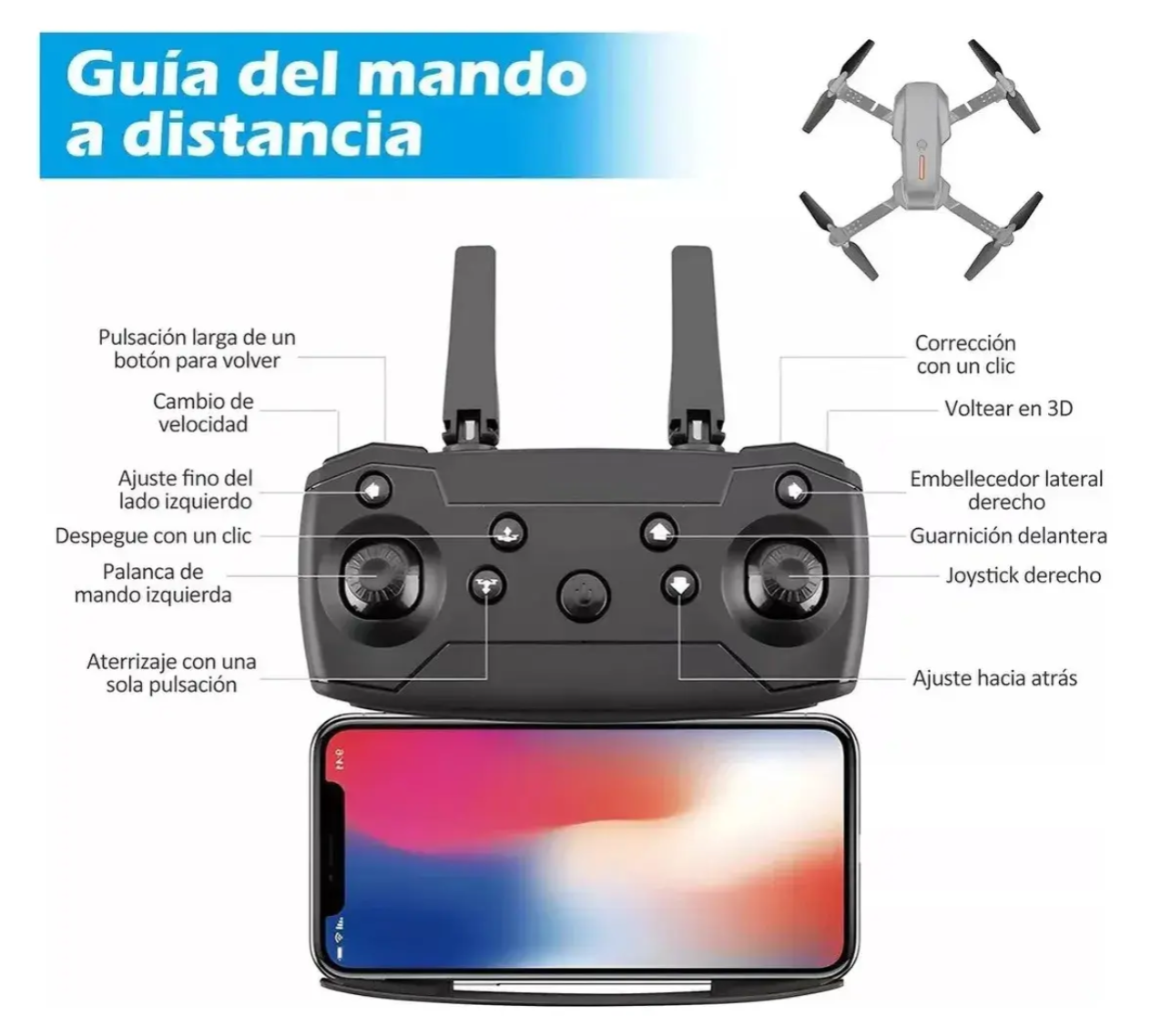 Drone 4K Explorer Max – Captura el Mundo Desde el Aire