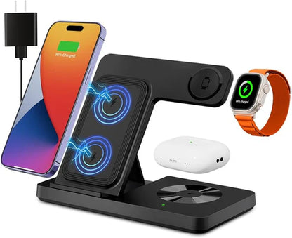 Base de Carga Smart 3 en 1 – Todo en un Solo Lugar